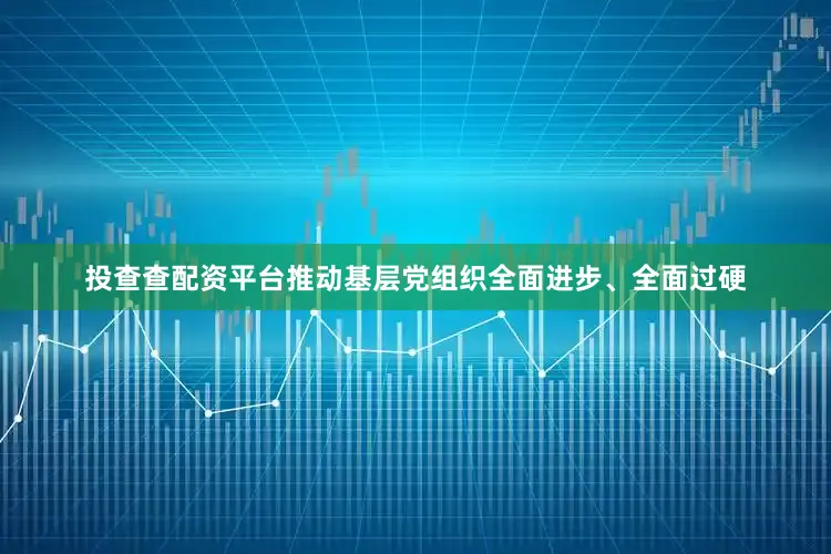 投查查配资平台推动基层党组织全面进步、全面过硬